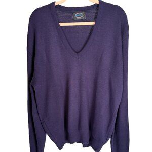 Vintage Jantzen Wool Blend V-Neck Sweater – Men’s‎ 2X – Made in USA